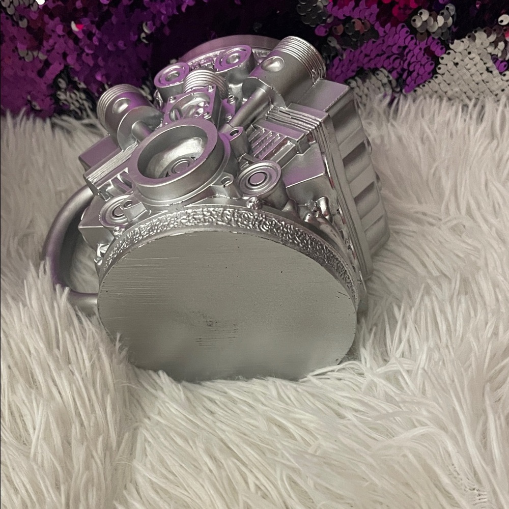 Silver Engine Design Mug - Picture 4 of 5